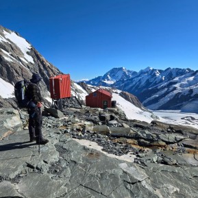 🏔️❄️ Just back from our latest Mount Cook Glaciers Trek — we spent four days deep in the heart of Aoraki / Mount Cook National Park — travelling roped across the Tasman Glacier, weaving through icefalls, crevasses, and exploring surreal blue ice features. This isn’t a quick heli-drop experience… it’s the real deal. 
Days were all about movement and learning — crampons biting into firm snow, ice axes in hand, and building confidence as a rope team navigating crevasses and alpine terrain. Nights were spent high in the mountains at Tasman Saddle Hut, surrounded by New Zealand’s highest peaks and endless snowfields. 
Add in perfect weather, golden sunsets, and that feeling of being completely immersed in the alpine… it doesn’t get much better.
If you’re ready to step beyond tramping and into true glacier travel — this is it.
📸 T. Robertson
🔗 https://alpinerecreation.com/new-zealand-alpine-hikes-trekking-and-snowshoeing/new-zealand-glacier-hikes-and-treks/mount-cook-glaciers-trek
#AorakiMountCook #GlacierTrek #NZAlps #AlpineAdventure #TasmanGlacier - 🏔️❄️ Just back from our latest Mount Cook Glaciers Trek — we spent four days deep in the heart of Aoraki / Mount Cook National Park — travelling roped across the Tasman Glacier, weaving through icefalls, crevasses, and exploring surreal blue ice features. 6