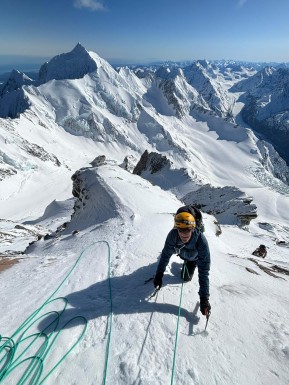 What a start to the alpine climbing season! Six magical days up high with Christoff from Germany, soaking up a dream weather window and kicking things off in style.
We sharpened the tools with some skills days on ANZAC Peaks and Glacier Dome, then set our sights on the big one. Aoraki put up a real fight — bullet-hard ice turned us around just shy of the summit — but a spectacular sunrise spilling over Mount Tasman made every swing and step worth it.
After a well-earned rest day at Plateau Hut (plus plenty of yarns with great crew), we snuck in a final mission: an ascent of Dixon Peak to wrap up the trip before catching the heli down.
Alpine climbing at its best — long days, firm conditions, the best weather window in months, big grins. Top time in the mountains! 🏔️✨
📸 @millermountainguides
#AorakiMountCook #DixonPeak #NZMountains #AlpineClimbing #PlateauHut #SouthernAlps #GuideLife #ClimbNZ #Mountaineering #Aoraki #Alpinism #ChasingSunrise #AlpineRecreation #WeAreIFMGA - What a start to the alpine climbing season! 3