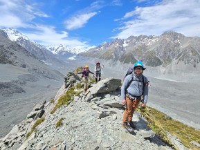 🏔️✨ Ball Pass Summit Trek
Up to Caroline Hut with epic views of the towering Caroline Face of Aoraki / Mount Cook — the backdrop was unreal. 😍🔥 
Explored along the beautiful Ball Ridge, soaking in sweeping alpine panoramas, then rounded it out with a scenic descent down the lower ridge. Every step was worth it. 🌄🥾 
A fun crew and unforgettable days in the high mountains. 🏔️☺️
Keen to join us for the next Ball Pass Summit Trek? Check out the details on our website:
🔗 https://alpinerecreation.com/new-zealand-alpine-hikes-trekking-and-snowshoeing/new-zealand-alpine-treks-and-hikes/ball-pass-summit-trek
📸 @wild_for_flowers
#BallPassSummitTrek #AorakiMountCook #CarolineHut #SouthernAlps #MountainHike - 🏔️✨ Ball Pass Summit Trek Up to Caroline Hut with epic views of the towering Caroline Face of Aoraki / Mount Cook — the backdrop was unreal. 4