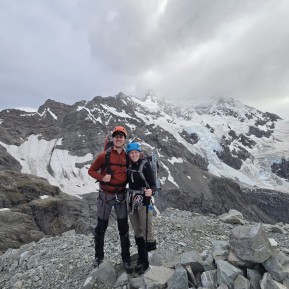 Intro to Mountaineering – Caroline Hut
Ready to take your skills above the snowline? This isn’t just a hike — it’s your gateway into real mountaineering. 💪
Over 4–5 days based at the stunning Caroline Hut on Ball Ridge (with the mighty Caroline Face of Aoraki/Mt Cook as your backdrop), you’ll learn by doing in true alpine terrain. 🏔️❄️ 
What you’ll be focusing on:
✨ Confident movement on snow & ice — crampons, ice-axe use & self-arrest
✨ Ropework fundamentals — knots, rope handling and glacier roping up
✨ Snow & ice anchors — placing solid protection in real conditions
✨ Safe mountain travel — route finding, weather + avalanche awareness & risk management
✨ Put it into action on the Ball Glacier and a climb of Kaitiaki Peak 🏔️ 
Whether you’re new to mountaineering or want to sharpen your alpine skills, this course builds confidence, competence and respect for the mountains — all taught by experienced NZMGA and IFMGA guides 🧗♂️🪢🌨️ 
Swipe ➡️ to see snow anchors, ropework in action and the epic views from Ball Pass in last week’s course✨
📸 @wild_for_flowers
🔗 https://alpinerecreation.com/new-zealand-alpine-climbing-mountaineering-instruction-and-guided-ascents/mountaineering-skills-and-alpine-climbing-courses/introductory-mountaineering-course
#mountaineering #carolinehut #aorakimountcook #snowsafety #mountainskills - Intro to Mountaineering – Caroline Hut Ready to take your skills above the snowline? 3