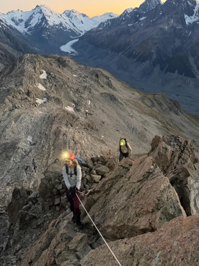 🌄 Ball Pass Summit Trek — an alpine adventure you’ll never forget! ❄️💪
3 days deep in Aoraki / Mount Cook National Park, learning real mountaineering skills, crossing glacial terrain, and summiting a peak with views to match every step. 🧗♂️🗻 
✨ Highlights:
• Getting hands-on with crampons & ice axe — conquer snowy slopes with confidence 🥾❄️ 
• Climbing Kaitiaki Peak (2,222 m) — panoramic views over the Southern Alps worth every vertigo-inducing moment 🌥️📸 
• Crossing Ball Glacier — glacier travel surrounded by big mountains that makes you feel tiny in the best way possible 🧊🌍 
Sunsets at Caroline Hut, laughs with the crew, and epic mountain vistas — this trek is the perfect mix of challenge and awe. 🏔️🔥
📸 @taichiro_naka
📍 Link in bio for more info and dates. Ready to step up your adventure game? ✨
🔗 https://alpinerecreation.com/new-zealand-alpine-hikes-trekking-and-snowshoeing/new-zealand-alpine-treks-and-hikes/ball-pass-summit-trek
#BallPass #CarolineHut #AorakiMountCook #AlpineTrek #MountainHike - 🌄 Ball Pass Summit Trek — an alpine adventure you’ll never forget! 7