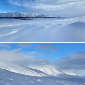 Stunning photos from guide @biaboucinhas from the hike out from Rex Simpson Hut 2 days ago — so much snow!!
What normally takes 3 hours, took 9 as they had to dig their way through waist deep snow drifts ❄️❄️❄️
#TekapoSnow #RexSimpsonHut #WinterIsHere #Snowshoeing #WinterAdventures - Stunning photos from guide @biaboucinhas from the hike out from Rex Simpson Hut 2 days ago — so much snow!! 6