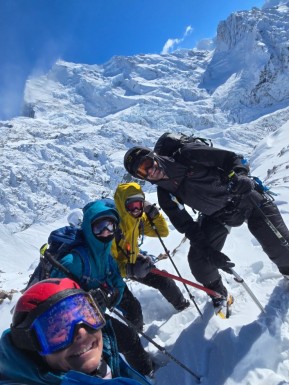 Autumn (uh Winter?) came in hard last week at Caroline Hut ❄️
We arrived to bare rock… and woke up to winter. Over a metre of cold powder fell during the course — 30cm on day one, and it just kept coming. Gale to severe gale force winds had us holding onto our hoods and adapting plans daily.
Despite the wild weather, the team got it done. A brief window along the ridge when the wind eased, the rest of the time honing skills close to the hut (so good to have a warm hut with a fire 🔥 ). With so much fresh snow, there was plenty of opportunity to learn in real conditions — avalanche awareness, companion rescue, and group scenarios became part of the classroom.
Ropes were going up while pitching on the final day, and digging out trad placements from under a metre of snow definitely kept things interesting.
From rock to full winter in a matter of days — a proper introduction to the realities of the mountains.
📸 @biaboucinhas & E. Holden
#mountaineering #alpinecourse #winteriscoming #avalancheawareness #wintermountaineering - Autumn (uh Winter?) came in hard last week at Caroline Hut ❄️ We arrived to bare rock… and woke up to winter. 3
