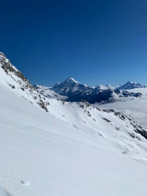 ❄️ Sealy Range Traverse ❄️
Three unforgettable days back in full winter mode — in December. Over half a metre of cold, fresh snow transformed the Sealy Range, with plenty of steps to plug and more than a few moments wishing we were on skis instead of boots.
We climbed high toward Mt Sealy, turning back just short of the summit due to a lack of solid snow for anchors — a good reminder that judgement matters more than summits. Clouds poured dramatically over Mount Sefton on the Main Divide, putting on a show that never got old.
Two cold, crisp nights camped on the Annette Plateau, stars blazing and the Milky Way stretched overhead. We completed the loop with an early-morning exit down Sawyers Stream before the heat arrived, followed by a long, careful scramble down Sebastopol Ridge.
From start to finish, the scenery was next-level — even more spectacular under a fresh blanket of snow. True alpine magic. 🏔️✨
📸 @elke_mountain_guide @symphonyonskis
🔗 https://alpinerecreation.com/new-zealand-alpine-hikes-trekking-and-snowshoeing/trans-alpine-crossings-and-traverses/sealy-range-traverse
#SealyRange #TransAlpine #MountainJourney #AlpineTrek #Mountaineering - ❄️ Sealy Range Traverse ❄️ Three unforgettable days back in full winter mode — in December. 18
