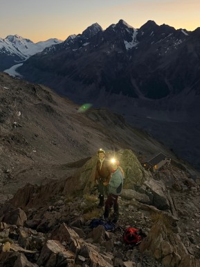🌄 Ball Pass Summit Trek — an alpine adventure you’ll never forget! ❄️💪
3 days deep in Aoraki / Mount Cook National Park, learning real mountaineering skills, crossing glacial terrain, and summiting a peak with views to match every step. 🧗♂️🗻 
✨ Highlights:
• Getting hands-on with crampons & ice axe — conquer snowy slopes with confidence 🥾❄️ 
• Climbing Kaitiaki Peak (2,222 m) — panoramic views over the Southern Alps worth every vertigo-inducing moment 🌥️📸 
• Crossing Ball Glacier — glacier travel surrounded by big mountains that makes you feel tiny in the best way possible 🧊🌍 
Sunsets at Caroline Hut, laughs with the crew, and epic mountain vistas — this trek is the perfect mix of challenge and awe. 🏔️🔥
📸 @taichiro_naka
📍 Link in bio for more info and dates. Ready to step up your adventure game? ✨
🔗 https://alpinerecreation.com/new-zealand-alpine-hikes-trekking-and-snowshoeing/new-zealand-alpine-treks-and-hikes/ball-pass-summit-trek
#BallPass #CarolineHut #AorakiMountCook #AlpineTrek #MountainHike - 🌄 Ball Pass Summit Trek — an alpine adventure you’ll never forget! 8