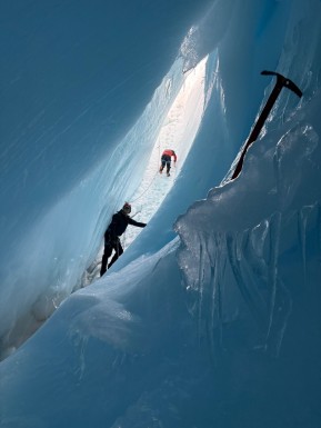 Mount Cook Glaciers Trek 🏔️🥾
A short weather window and scenic heli flight up to Plateau Hut set the tone for an unforgettable few days on the glacier. 🌤️🚁
Fresh off the skids, we headed out for crevasse skills — roping up, snow anchors, holding a fall. Then we headed out to explore the glacier and step inside a crevasse, its hidden ramp leading deep into the blue.
The following day, we climbed Glacier Dome, standing above the vast sweep of the upper glacier and its surrounding peaks.
Big terrain. Real skills. The kind of experience that will leave lasting memories. ❄️
📸 @ryancolleynz
#GlacierHike #AorakiMountCook #PlateauHut #MountCookGlaciers #GlacierAdventure - Mount Cook Glaciers Trek 🏔️🥾 A short weather window and scenic heli flight up to Plateau Hut set the tone for an unforgettable few days on the glacier. 1