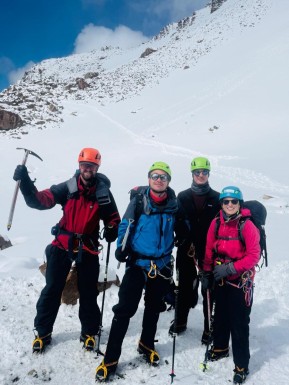 Just back from an epic few days on the Ball Pass Summit Trek in Aoraki / Mount Cook National Park — and wow, what a journey! 🌧️🥾
The hike in was a proper challenge: rough conditions and relentless terrain weaving up towards Caroline Hut. By the time we arrived, tired and sore, that warm, cosy haven with the fire crackling and a hot brew waiting felt like pure magic 🔥☕ — the perfect place to dry out and recharge after a hard slog. 
We woke to fresh snow, with more flakes still falling, so we spent some time sharpening alpine skills close to the hut — crampons, ice axe, and some abseiling — before the clouds finally lifted. And when they did… holy smokes. Aoraki and the Southern Alps revealed themselves in all their glory 🏔️❄️. Totally worth every step. 
Huge thanks to the mountains, the crew, and the unforgettable nights at Caroline Hut. Already dreaming of the next one. ✨
📸 P. Stevens
#BallPassSummit #AlpineTrek #MountainHiking #AorakiMountCook #CarolineHut #SouthernAlps #MountainAdventure #AlpineSkills #Crampons #IceAxe #Mountaineering #NZMGA #GuideLife - Just back from an epic few days on the Ball Pass Summit Trek in Aoraki / Mount Cook National Park — and wow, what a journey! 1