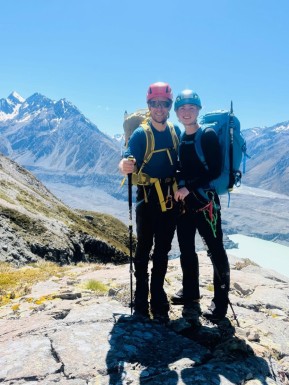 🏔✨ What a trip! Huge congrats to Lorenzo and Rianne from the Netherlands — you absolutely smashed it on your Ball Pass adventure with us! 🇳🇱❤️🇳🇿
Over three days we explored high alpine terrain, enjoyed jaw-dropping views of Aoraki/Mt Cook and the Southern Alps, and dialed in new mountain skills together — from crampons to ice-axe practice and everything in between. 🧗♀️🥾❄️ 
Although the weather didn’t quite play ball on the final day and we couldn’t cross the pass, the journey was packed with unforgettable moments, incredible scenery, and heaps of learning along the way. 🌄📸
Thanks for bringing such great energy and good vibes — it was a pleasure sharing this slice of Aotearoa with you! 💫
📸 P. Stevens
Who’s up for the next challenge? 😉
🔗 https://alpinerecreation.com/new-zealand-alpine-hikes-trekking-and-snowshoeing/trans-alpine-crossings-and-traverses/ball-pass-crossing
#BallPassCrossing #MountainJourney #AorakiMountCook #SouthernAlps #NZMGA - 🏔✨ What a trip! 6
