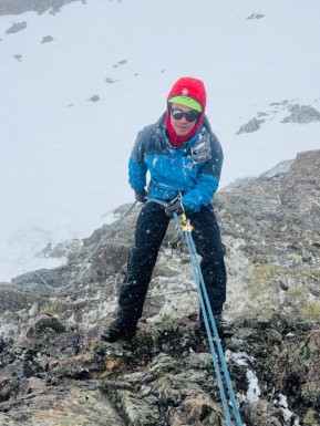 Just back from an epic few days on the Ball Pass Summit Trek in Aoraki / Mount Cook National Park — and wow, what a journey! 🌧️🥾
The hike in was a proper challenge: rough conditions and relentless terrain weaving up towards Caroline Hut. By the time we arrived, tired and sore, that warm, cosy haven with the fire crackling and a hot brew waiting felt like pure magic 🔥☕ — the perfect place to dry out and recharge after a hard slog. 
We woke to fresh snow, with more flakes still falling, so we spent some time sharpening alpine skills close to the hut — crampons, ice axe, and some abseiling — before the clouds finally lifted. And when they did… holy smokes. Aoraki and the Southern Alps revealed themselves in all their glory 🏔️❄️. Totally worth every step. 
Huge thanks to the mountains, the crew, and the unforgettable nights at Caroline Hut. Already dreaming of the next one. ✨
📸 P. Stevens
#BallPassSummit #AlpineTrek #MountainHiking #AorakiMountCook #CarolineHut #SouthernAlps #MountainAdventure #AlpineSkills #Crampons #IceAxe #Mountaineering #NZMGA #GuideLife - Just back from an epic few days on the Ball Pass Summit Trek in Aoraki / Mount Cook National Park — and wow, what a journey! 6