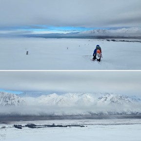 Stunning photos from guide @biaboucinhas from the hike out from Rex Simpson Hut 2 days ago — so much snow!!
What normally takes 3 hours, took 9 as they had to dig their way through waist deep snow drifts ❄️❄️❄️
#TekapoSnow #RexSimpsonHut #WinterIsHere #Snowshoeing #WinterAdventures - Stunning photos from guide @biaboucinhas from the hike out from Rex Simpson Hut 2 days ago — so much snow!! 3